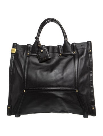 Leather Top Handle Bag