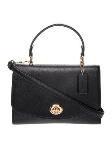 Leather Top Handle Bag