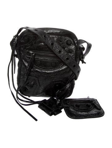 Leather Le Cagole Men's Crossbody