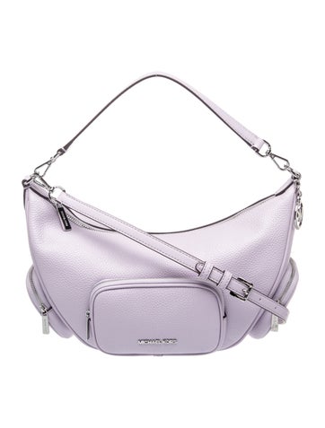 Leather Pebbled Convertible Shoulder Bag Medium