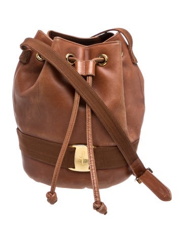 Leather Bucket Bag