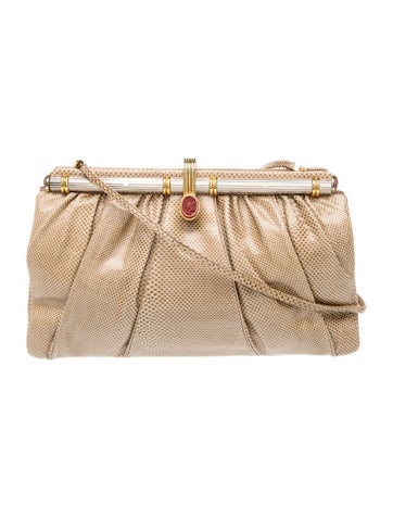 Snakeskin Clutch Vintage