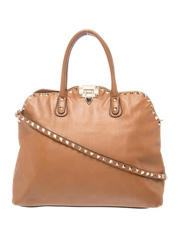 Leather Top Handle Bag