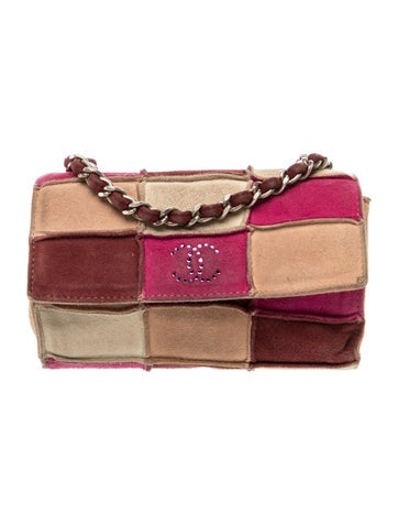 Patchwork Suede Mini Bag