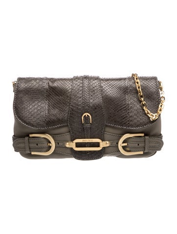 Snakeskin Clutch