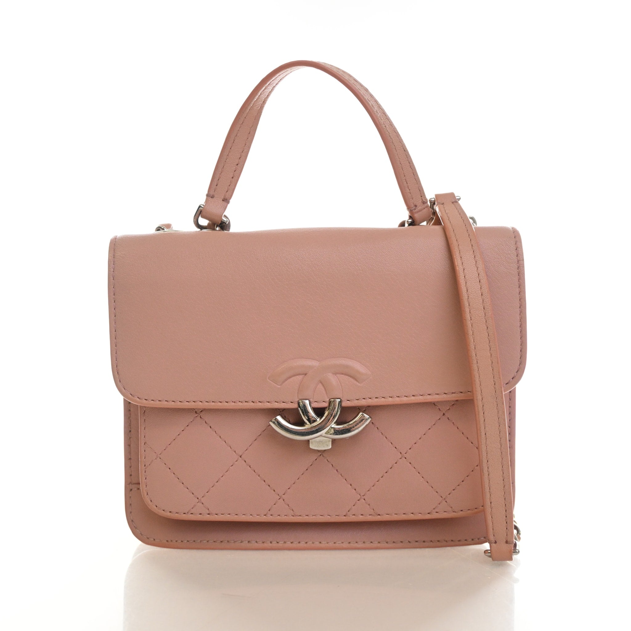 Chanel Small Calfskin CC Box Flap Bag