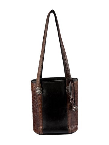 Leather Two-Toned Bag