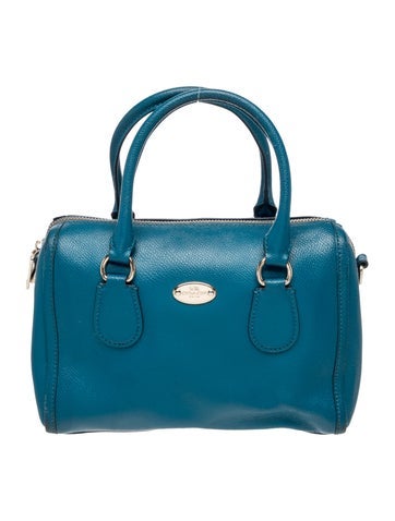 Leather Top Handle Bag