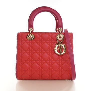 Lambskin Lady Dior Medium