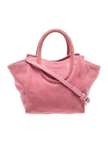 Suede Top Handle Bag