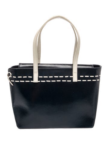Leather Top Handle Bag