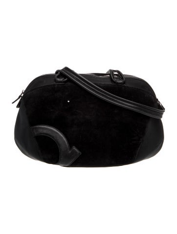 Suede Shoulder Bag