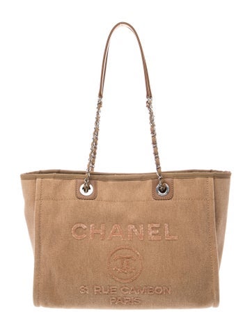 Small Sequin Deauville Shopping Bag