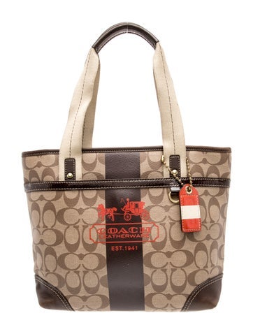 Canvas Heritage Signature Stripe Medium Vintage