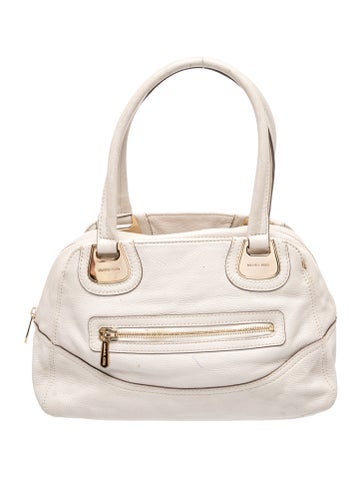 Leather Top Handle Bag
