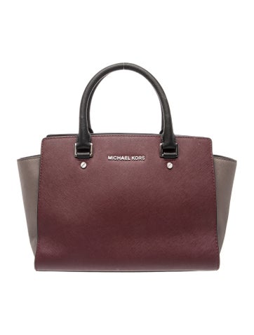 Saffiano Leather Top Handle Bag
