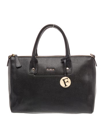 Leather Top Handle Bag