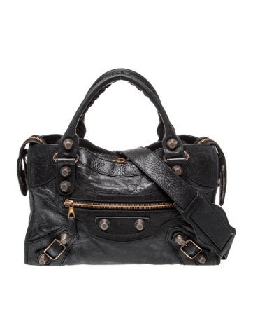 Leather Top Handle Bag Vintage
