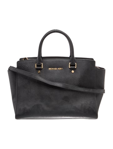 Leather Top Handle Bag