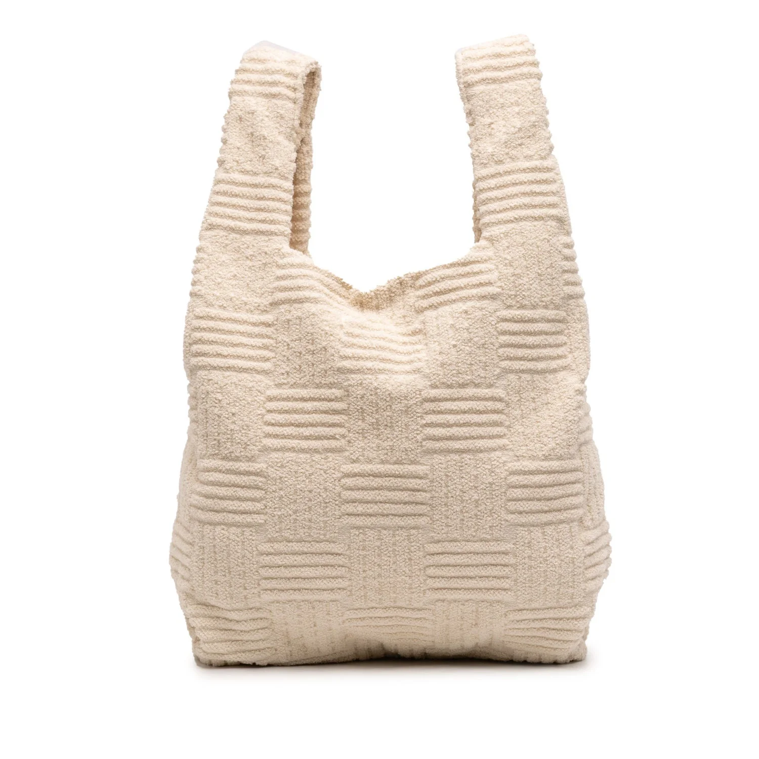 Terry Cloth Shopping Tote