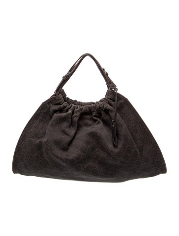 GG Denim Hobo Vintage
