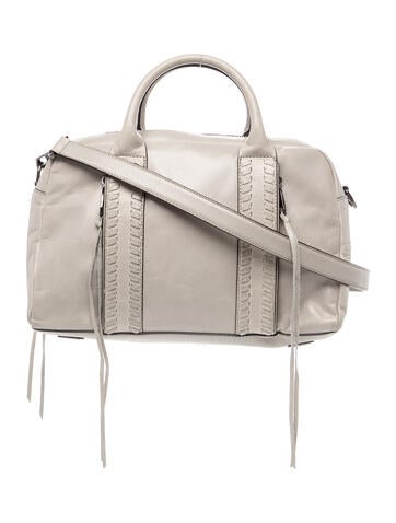 Leather Top Handle Bag