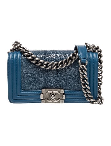 Small Galuchat Boy Bag
