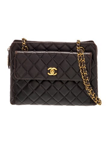 Quilted CC Front Pocket Tote
