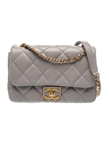 CC Quilted Flap Bag