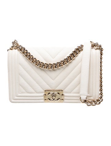 Medium Chevron Boy Bag