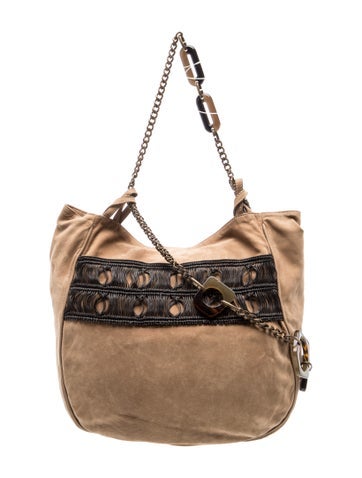 Leather Chain-Link Nubuck