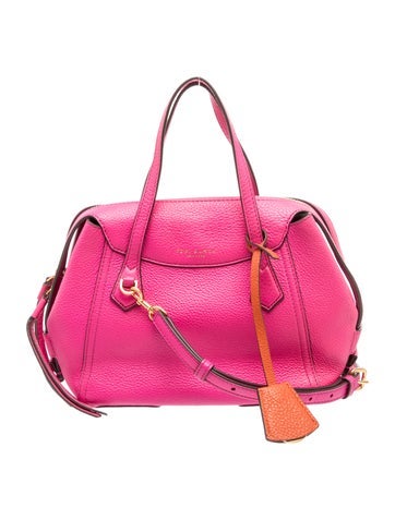 Leather Top Handle Bag