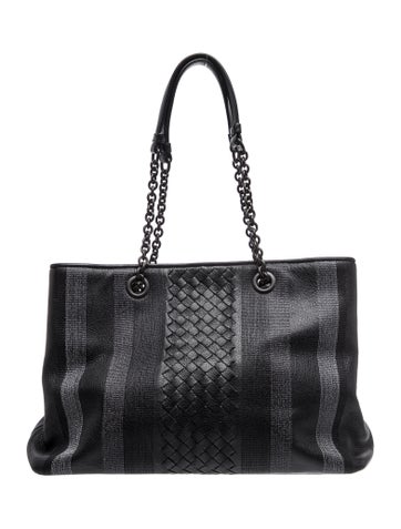 Intrecciato Chain Tote Medium
