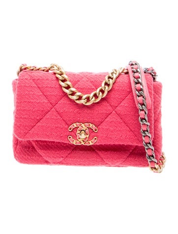 Medium Tweed 19 Flap Bag