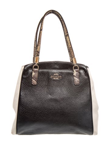 Leather Minetta Satchel Medium