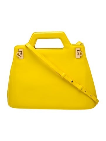 Leather Top Handle Bag