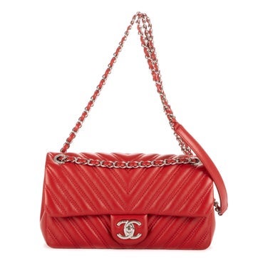 Leather Double Stitched Single Flap