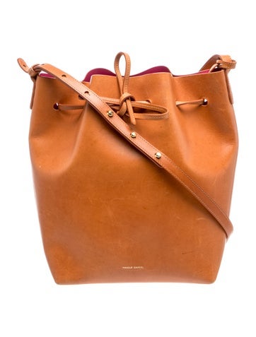 Leather Bucket Bag