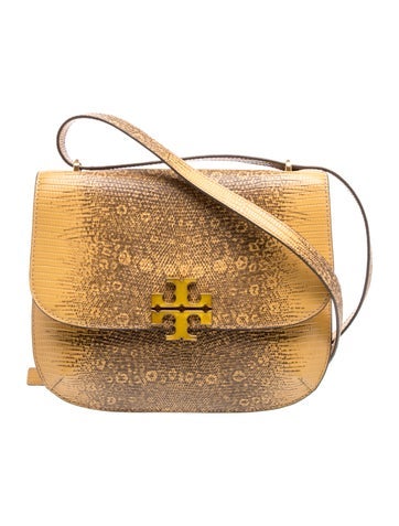 Embossed Leather Shoulder Bag