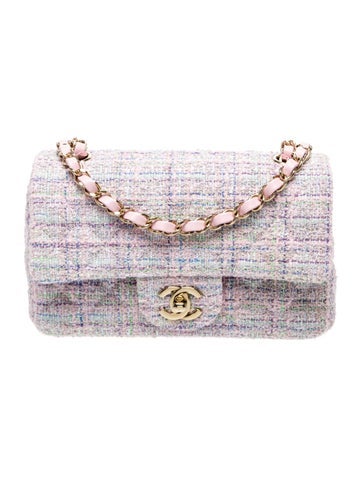 Classic Tweed Rectangular Mini Flap Bag