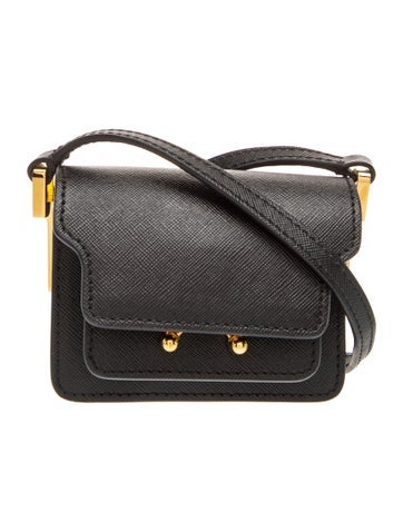 Saffiano Leather Crossbody Bag