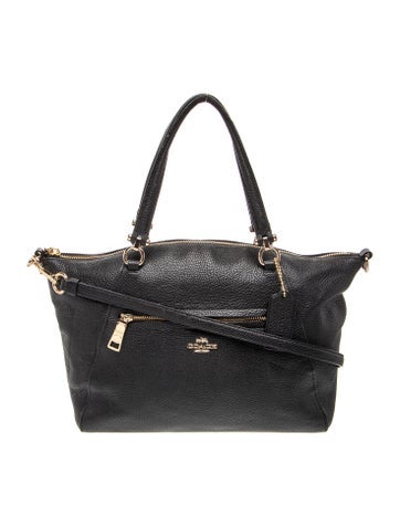 Leather Top Handle Bag