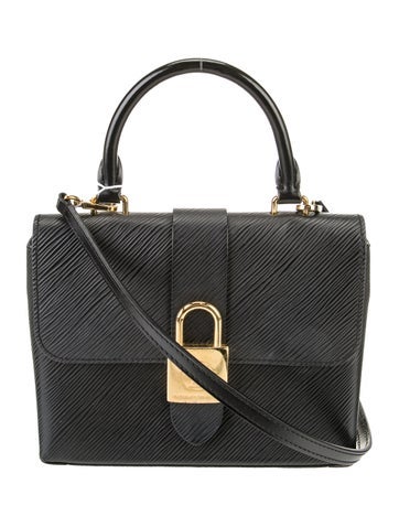 Epi Leather Top Handle Bag