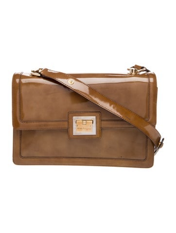 Patent Leather Shoulder Bag