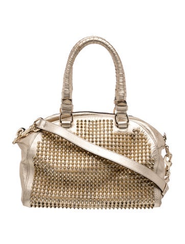 Leather Top Handle Bag