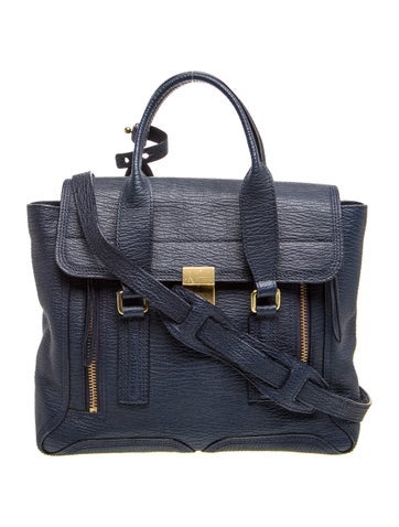Leather Top Handle Bag