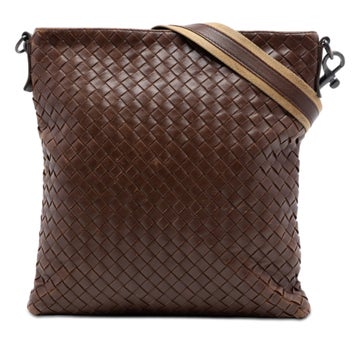 Leather Nappa Intrecciato Crossbody