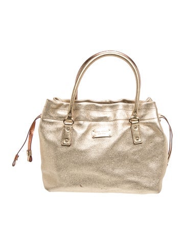 Leather Top Handle Bag