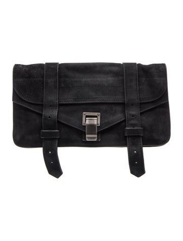 Suede Clutch