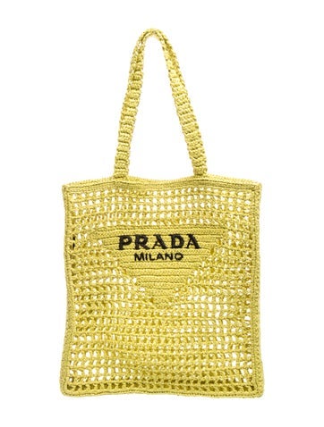 Raffia Grass Crochet Raffia Tote Bag
